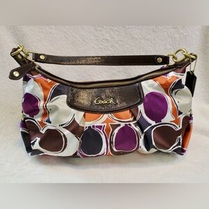 Coach Ashley Scarf Print Hobo Bag